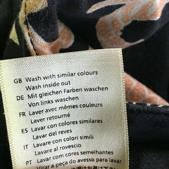 Scotch & Soda Floral Print Cropped Trouser Pants - Picture 8 of 8